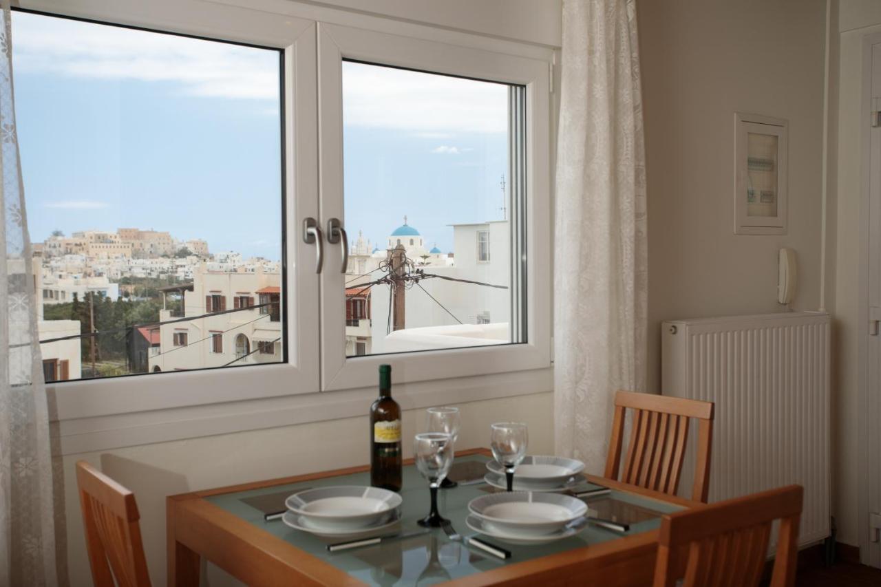 Castle View, Apartment Naxos City Luaran gambar